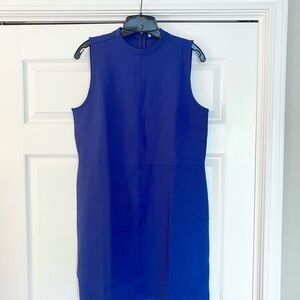 NWT LOFT Royal Blue Sleeveless Mini Dress